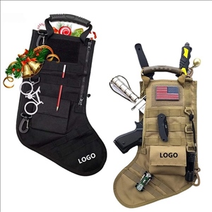 Tactical Christmas Stocking With Flag Patch